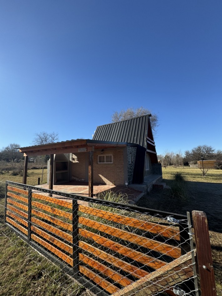 VENTA CABAÑA CON AMPLIO LOTE LUZ AGUA EL TORREON VILLA RUMIPAL