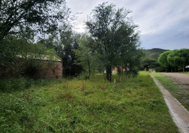 LOTE ESQUINA DE 1400M2 MAS GALPON PROXIMO A RUTA 5 VISTA A SIERRAS ACEPTA PERMUTA